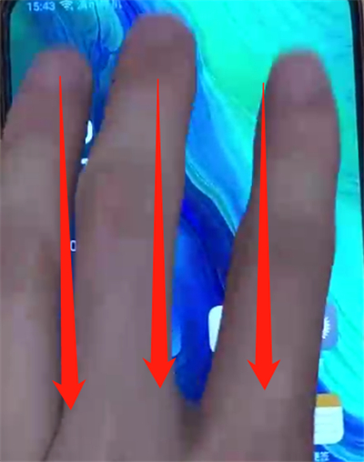 opporeno中进行截屏的操作教程