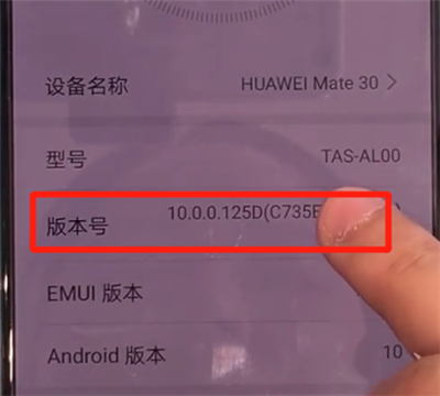 华为mate30中开启开发人员选项的操作教程