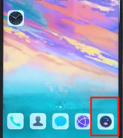 华为nova3中连拍的操作方法