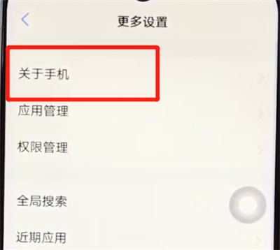 vivoz3辨别真假的简单操作步骤