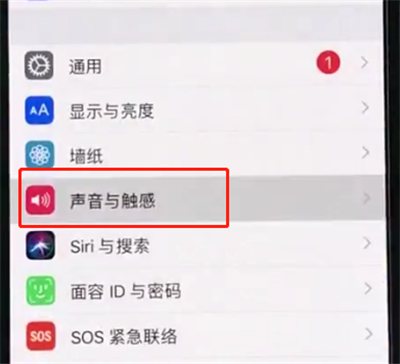 iphonexr中设置电话铃声的操作方法