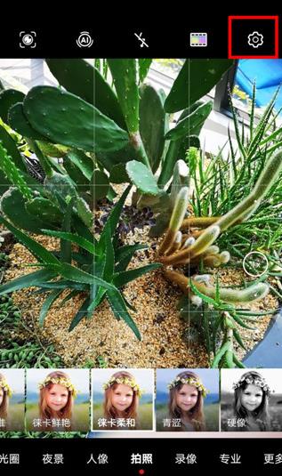 荣耀v30怎么添加拍照水印