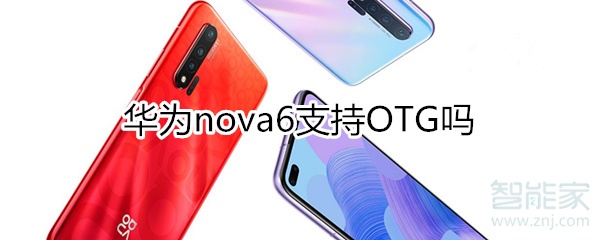 华为nova6支持OTG吗