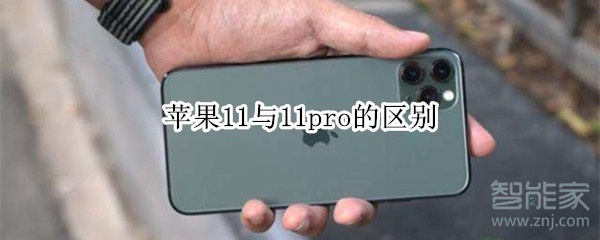 苹果11与11pro的区别