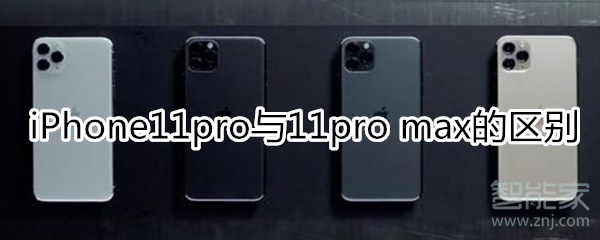 11pro与11pro max的区别