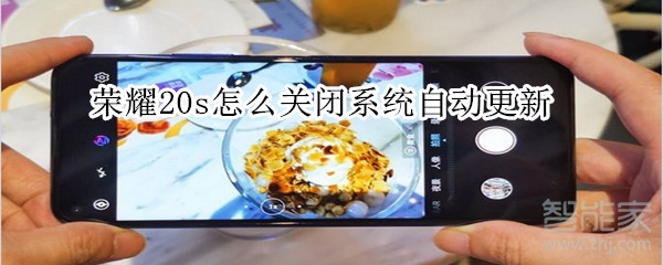荣耀20s怎么关闭系统自动更新