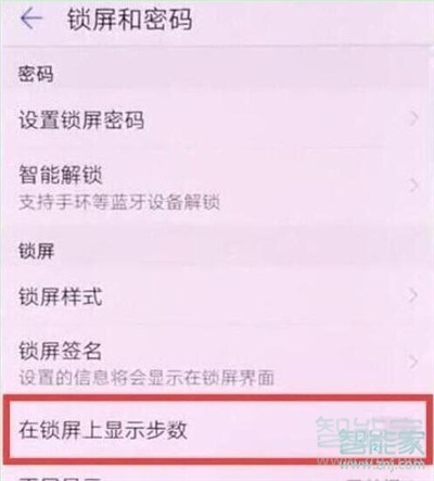 荣耀20s怎么显示步数