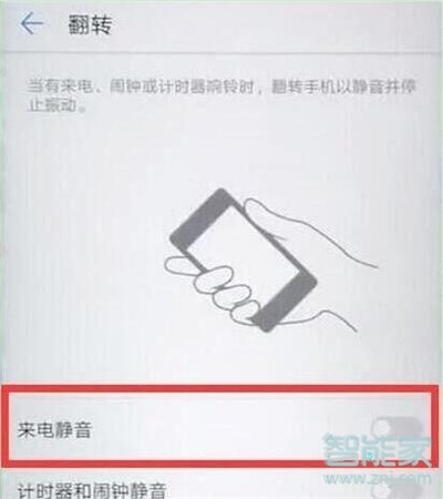 荣耀20s翻转静音怎么设置