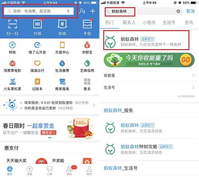 蚂蚁森林怎么看林地实景照片？支付宝蚂蚁森林电子稻草人玩法攻略