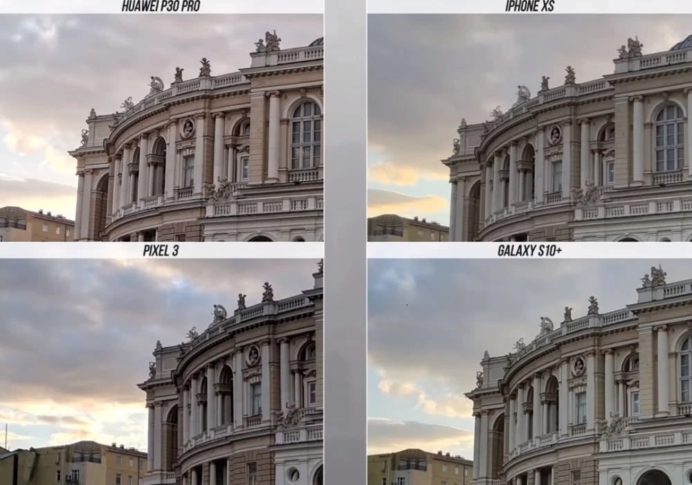 华为P30 Pro和三星S10、iPhone XS拍照样张对比 莱卡四摄完胜