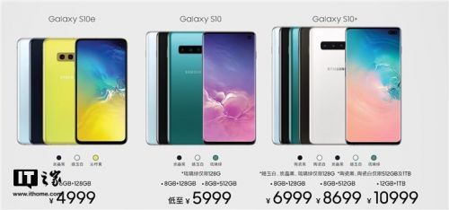 三星S10/S10+/S10e国行多少钱 购买支持12期免息