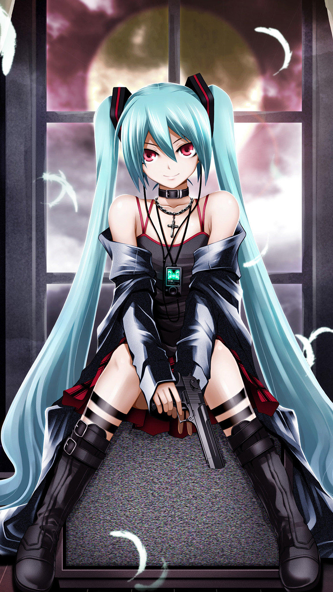 二次元图片女生梦幻 12张初音未来手机壁纸超清下载