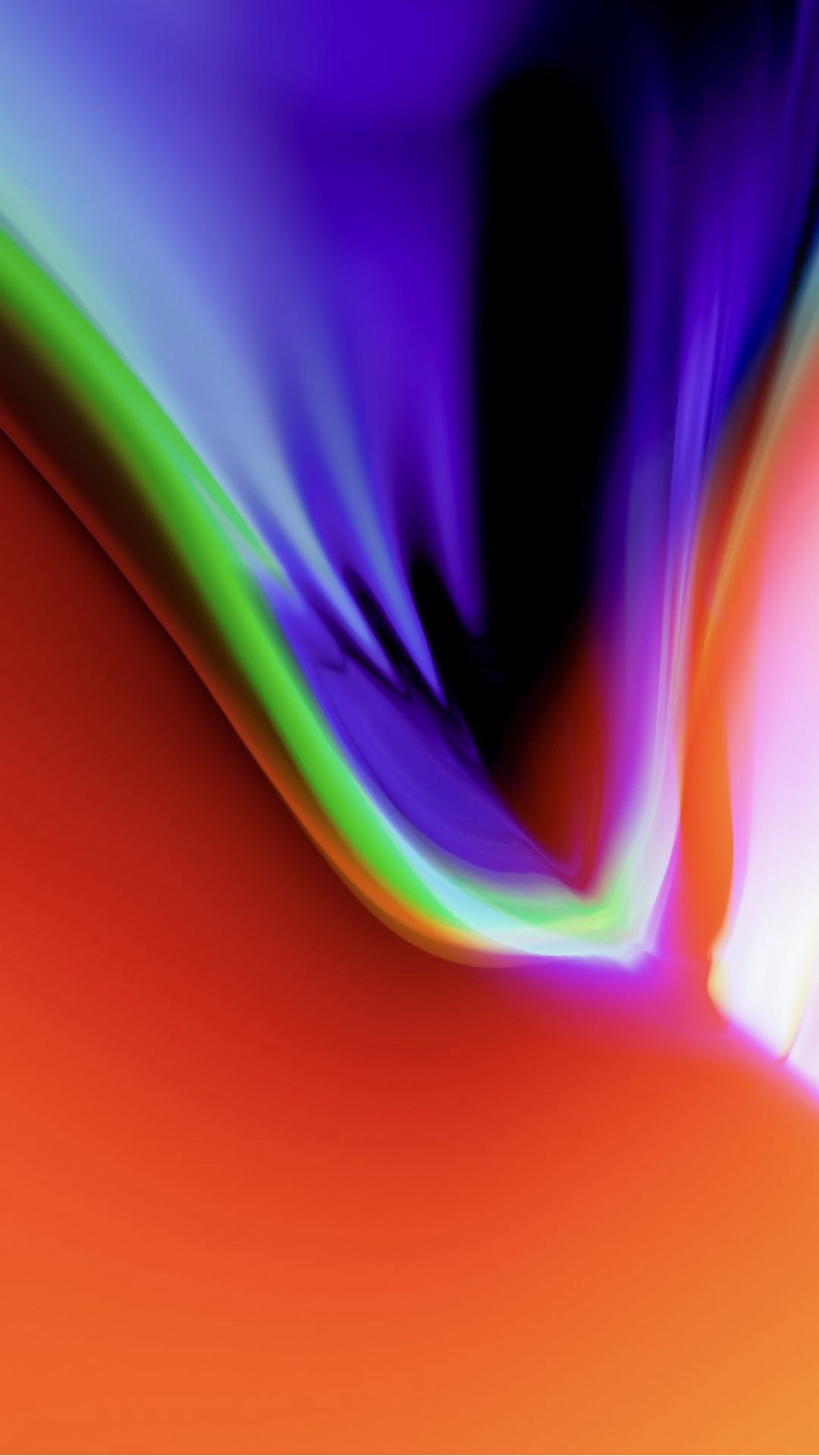 iPhone X原生壁纸大全 16张iPhone X和iPhone 8内置壁纸下载