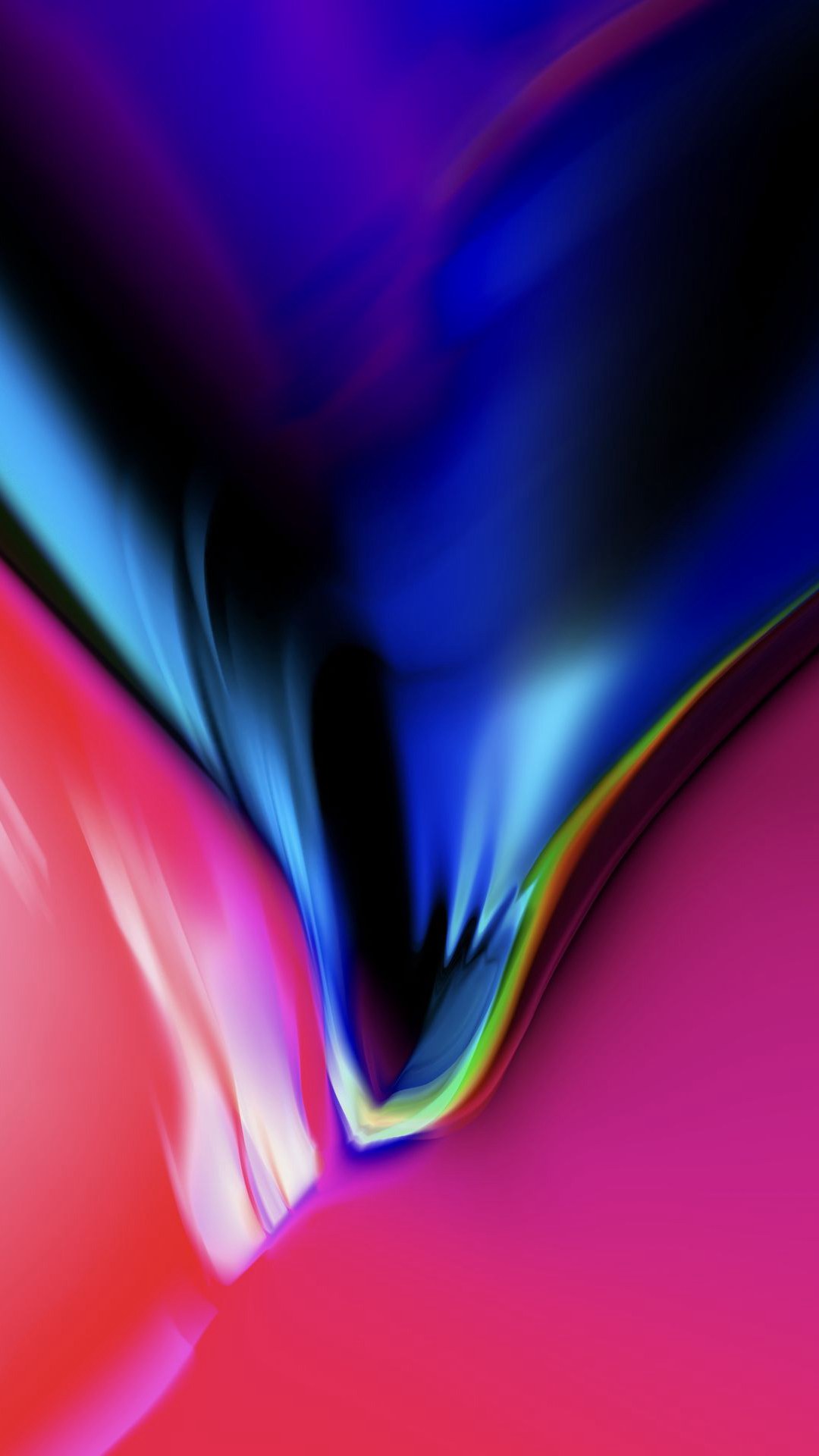 iPhone X原生壁纸大全 16张iPhone X和iPhone 8内置壁纸下载