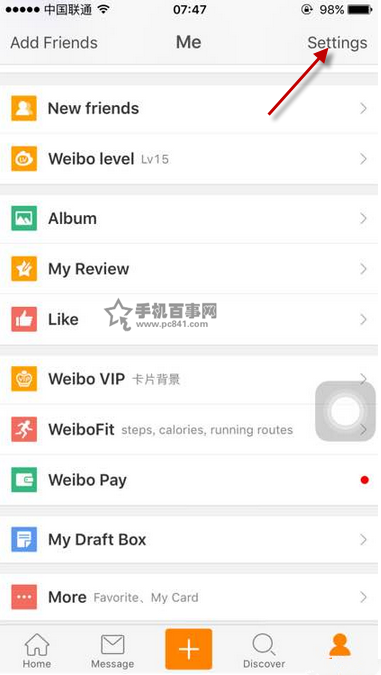 升级ios9后微博等变成英文了怎么办 升级ios9后微博变英文解决办