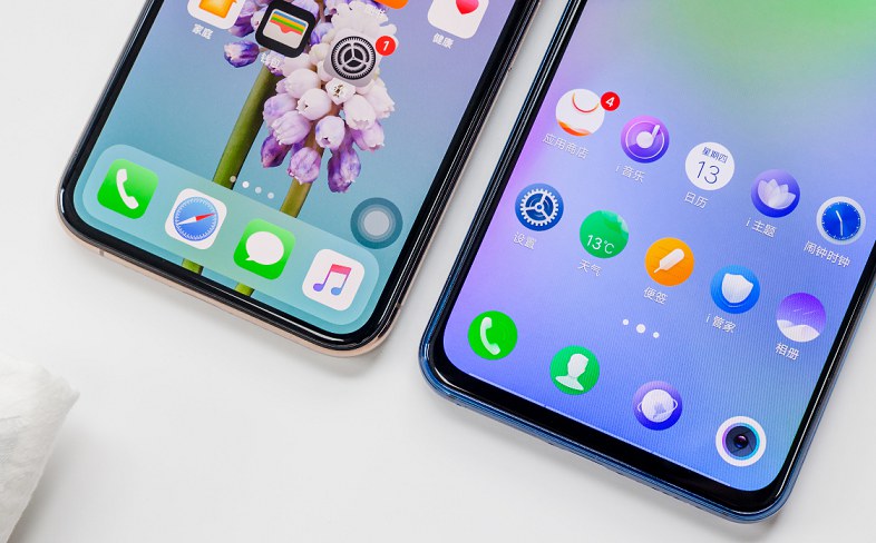 vivo NEX双屏版和iPhone XS对比图赏 不一样的科技之美