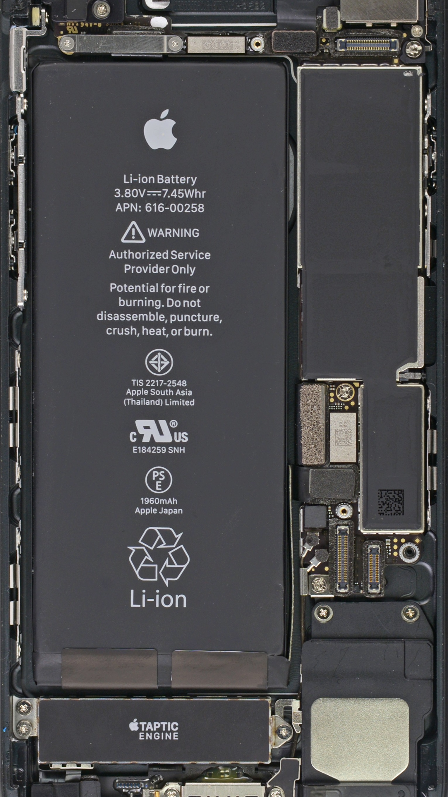 iPhone内部结构壁纸大全 iPhone5s到XS内部结构壁纸下载