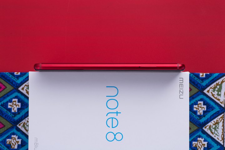 千元高性价比手机 魅族Note8焰红色开箱图赏