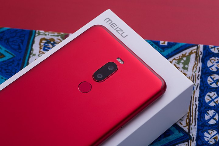 千元高性价比手机 魅族Note8焰红色开箱图赏