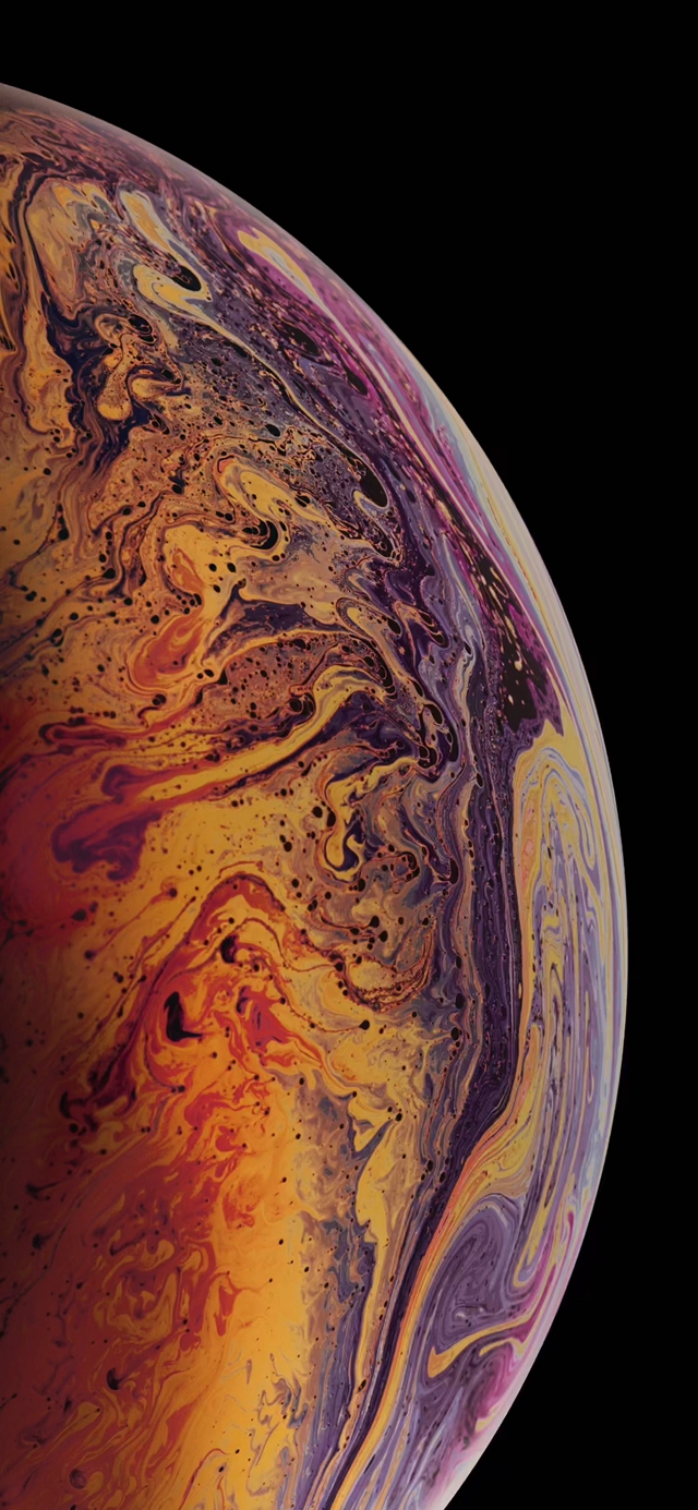 苹果iPhone XR/Xs/Xs Max原生壁纸下载分享
