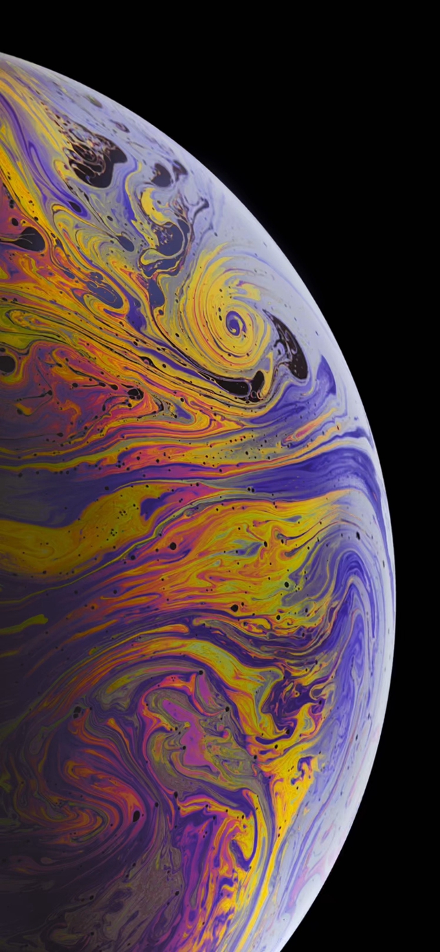 苹果iPhone XR/Xs/Xs Max原生壁纸下载分享