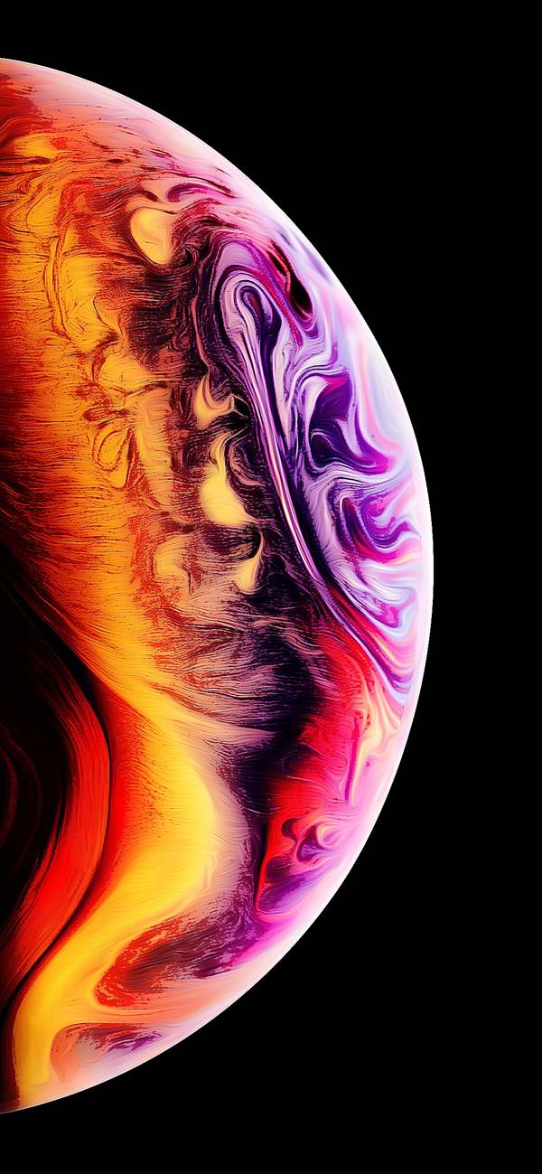 iPhone XS壁纸分享 iPhone最新概念壁纸和邀请函壁纸