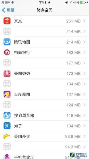 64GB iPhone空间满了怎么办？来看看iPhone瘦身攻略