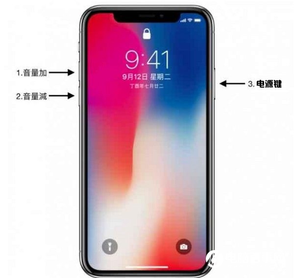 苹果X怎么关机_苹果iPhone X强制关机方法