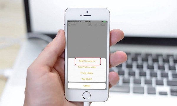 iOS11备忘录怎么扫描文件？图文教程