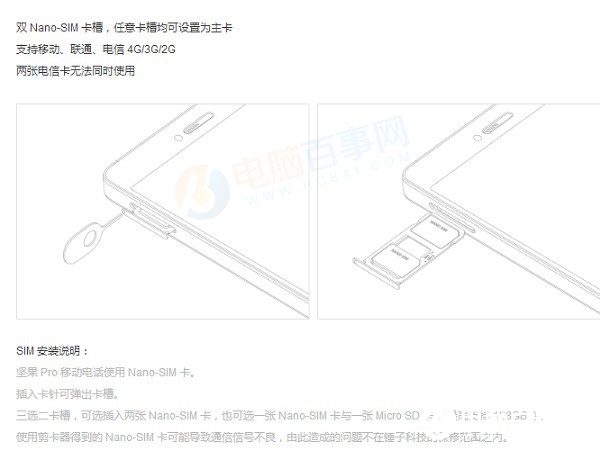 坚果Pro怎么装卡/插卡 锤子坚果Pro网络制式与SIM卡安装教程