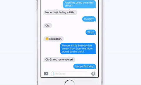 iOS10怎么在短信中发送动画 iOS10短信中发送动画方法